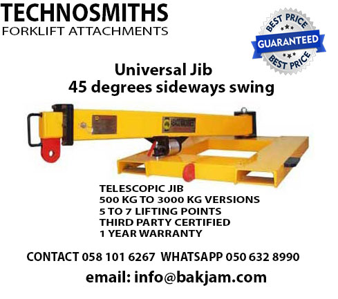 FORKLIFT ATTACHMENTS-JIBS AND BOOMS